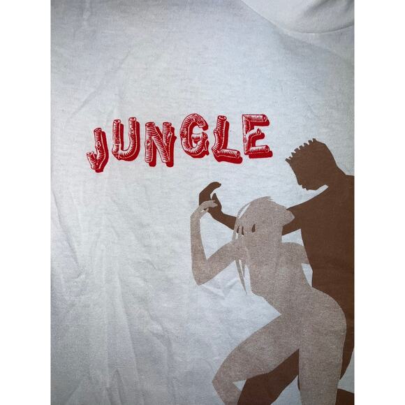 Vintage Spike Lee Shirt Jungle Fever Movie Film Newspaper Race Killer 90s Tee M - Picture 3 of 13